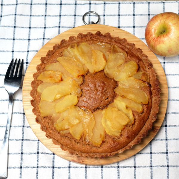 Bánh táo quế thuần chay