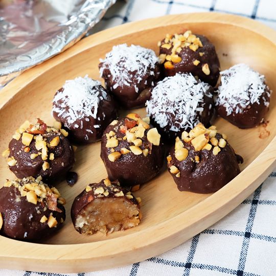Snickers Truffles Thuần chay