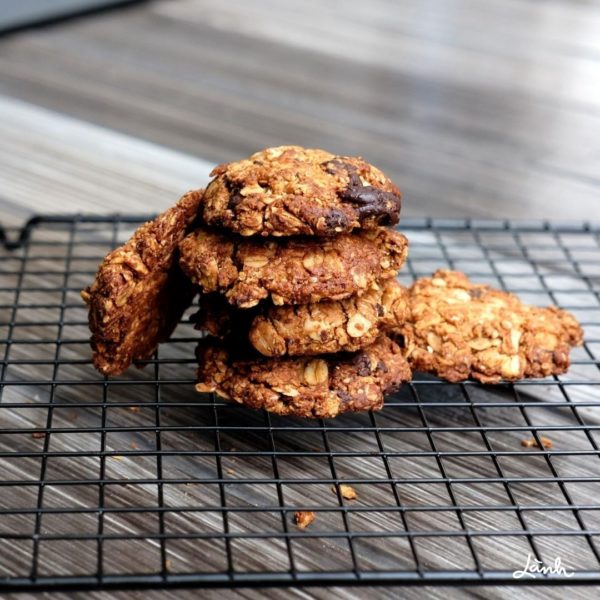 Bánh quy Sô cô la bột Yến mạch Thuần chay